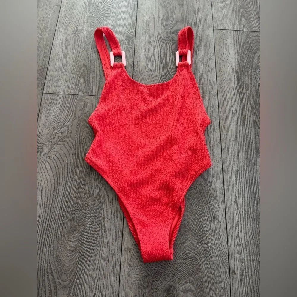 Aerie Red One-Piece Swimsuit NWOT